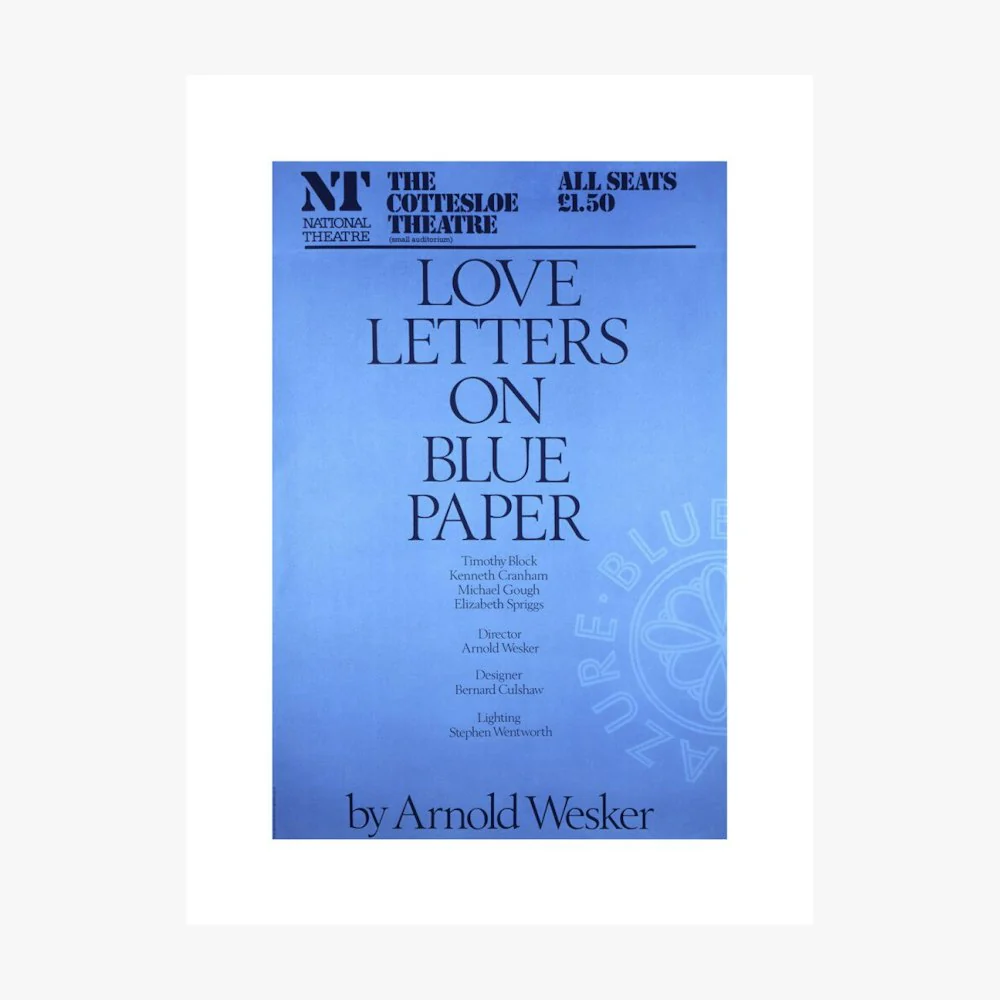 Love Letters on Blue Paper 1978 Print - Image 10