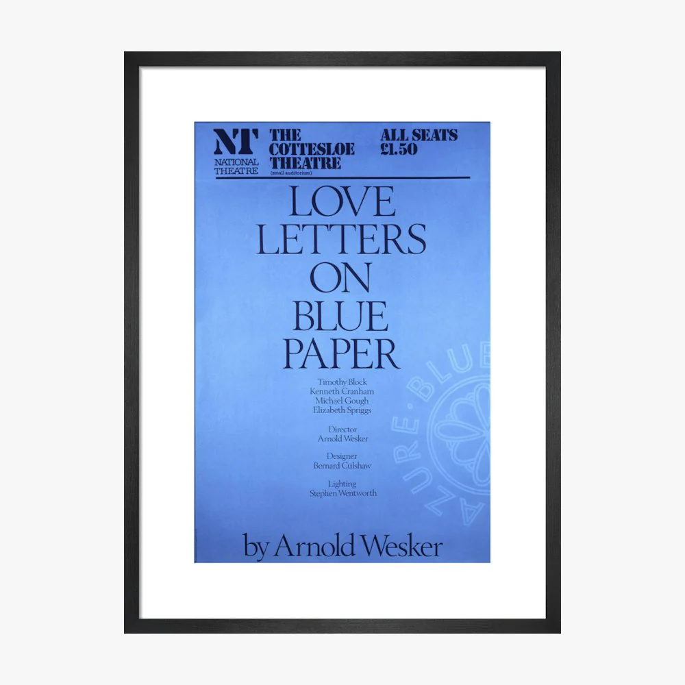 Love Letters on Blue Paper 1978 Print - Image 11