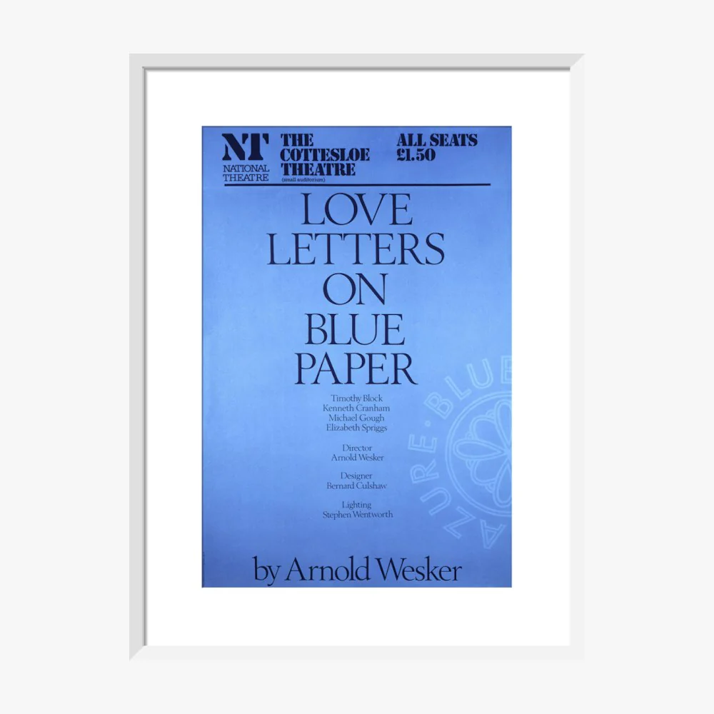 Love Letters on Blue Paper 1978 Print - Image 12