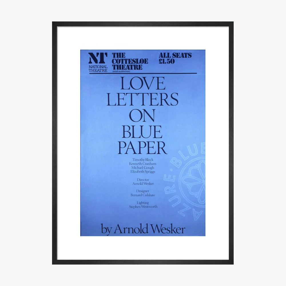 Love Letters on Blue Paper 1978 Print - Image 15