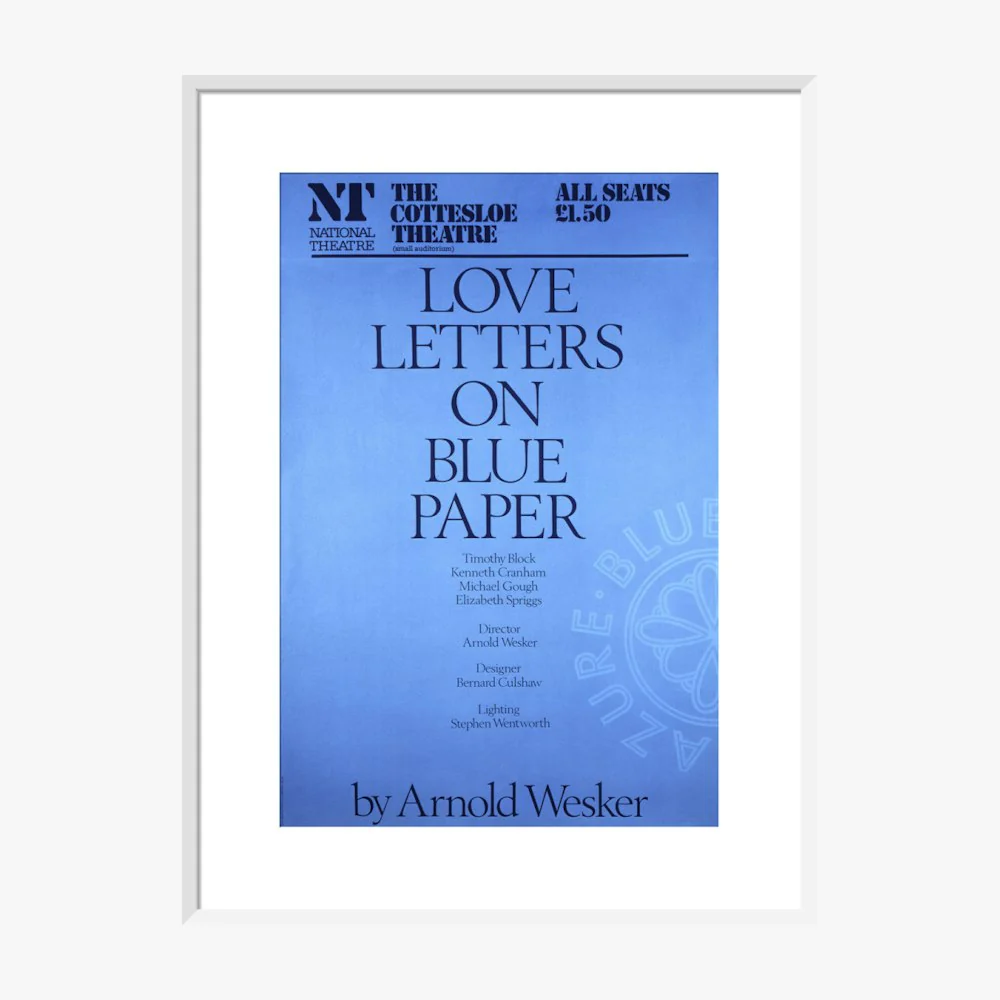Love Letters on Blue Paper 1978 Print - Image 16