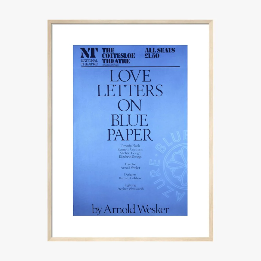Love Letters on Blue Paper 1978 Print - Image 17