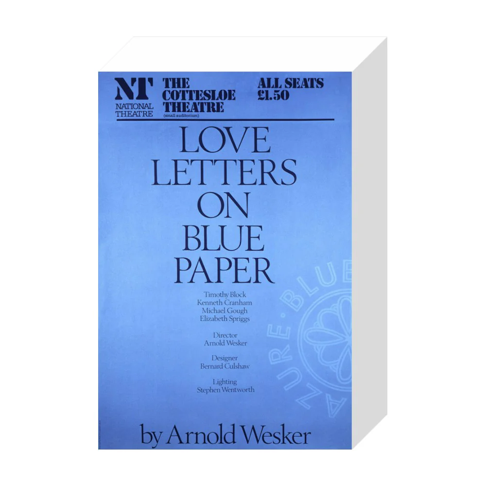 Love Letters on Blue Paper 1978 Print - Image 18