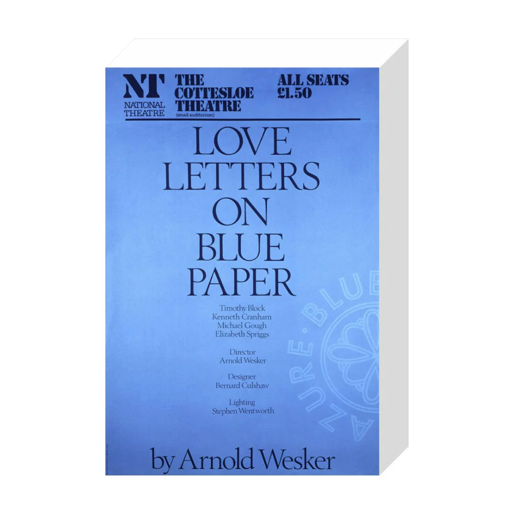 Love Letters on Blue Paper 1978 Print - Image 19