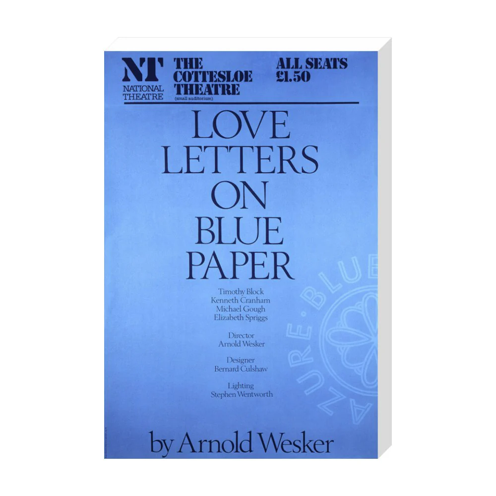 Love Letters on Blue Paper 1978 Print - Image 21