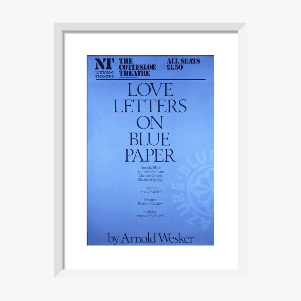 Love Letters on Blue Paper 1978 Print - Image 8