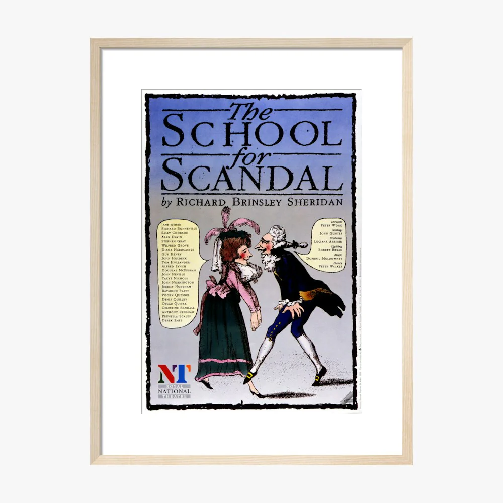 The School for Scandal 1990 Print - Image 13