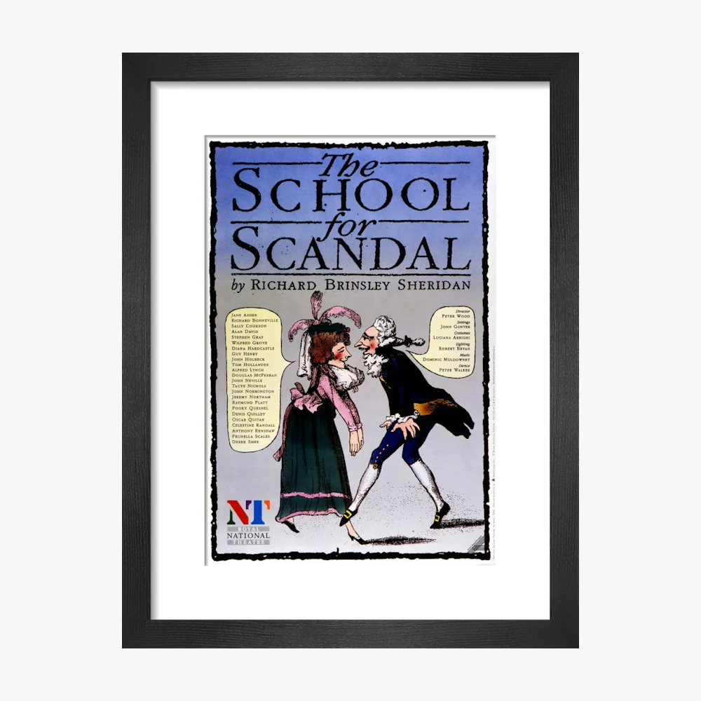 The School for Scandal 1990 Print - Image 3