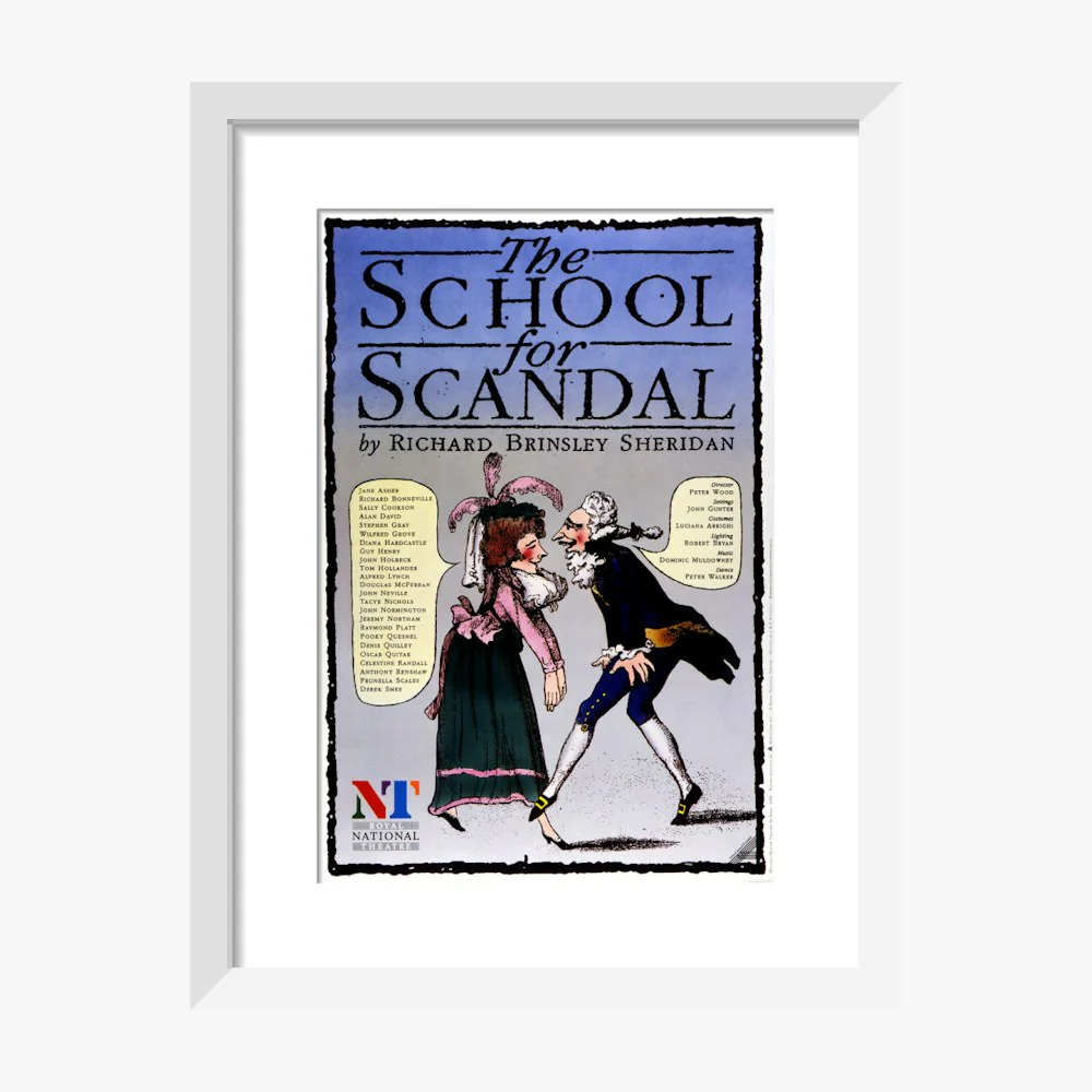 The School for Scandal 1990 Print - Image 4