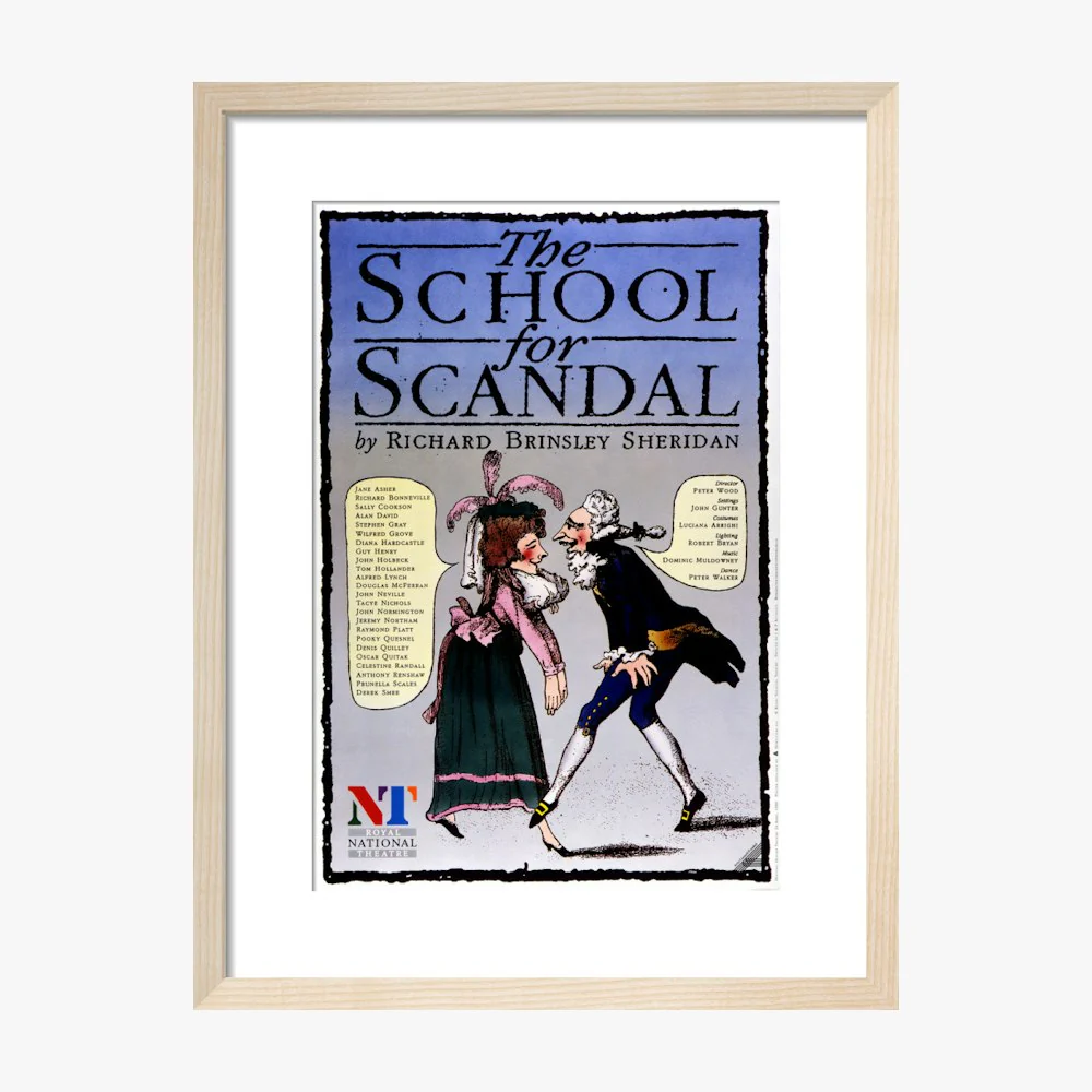 The School for Scandal 1990 Print - Image 9