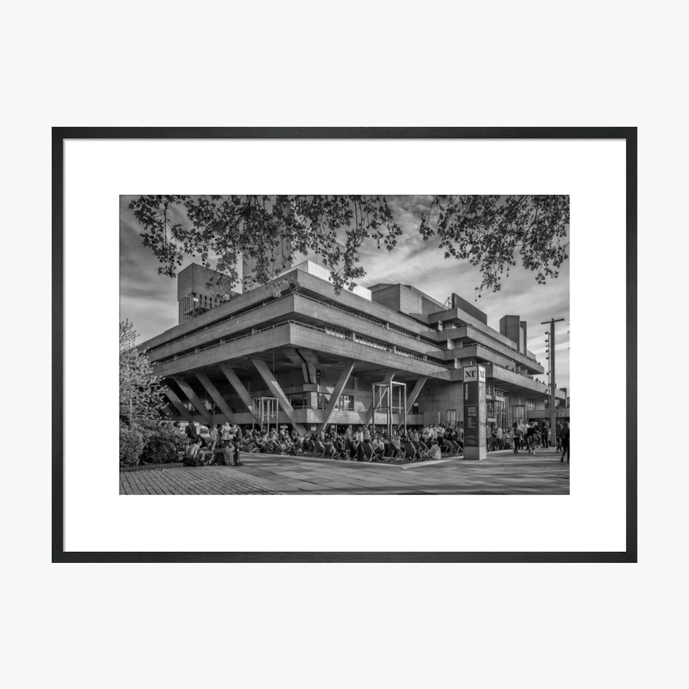 National Theatre Black and White Print - Image 15