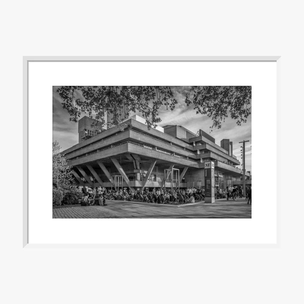 National Theatre Black and White Print - Image 16