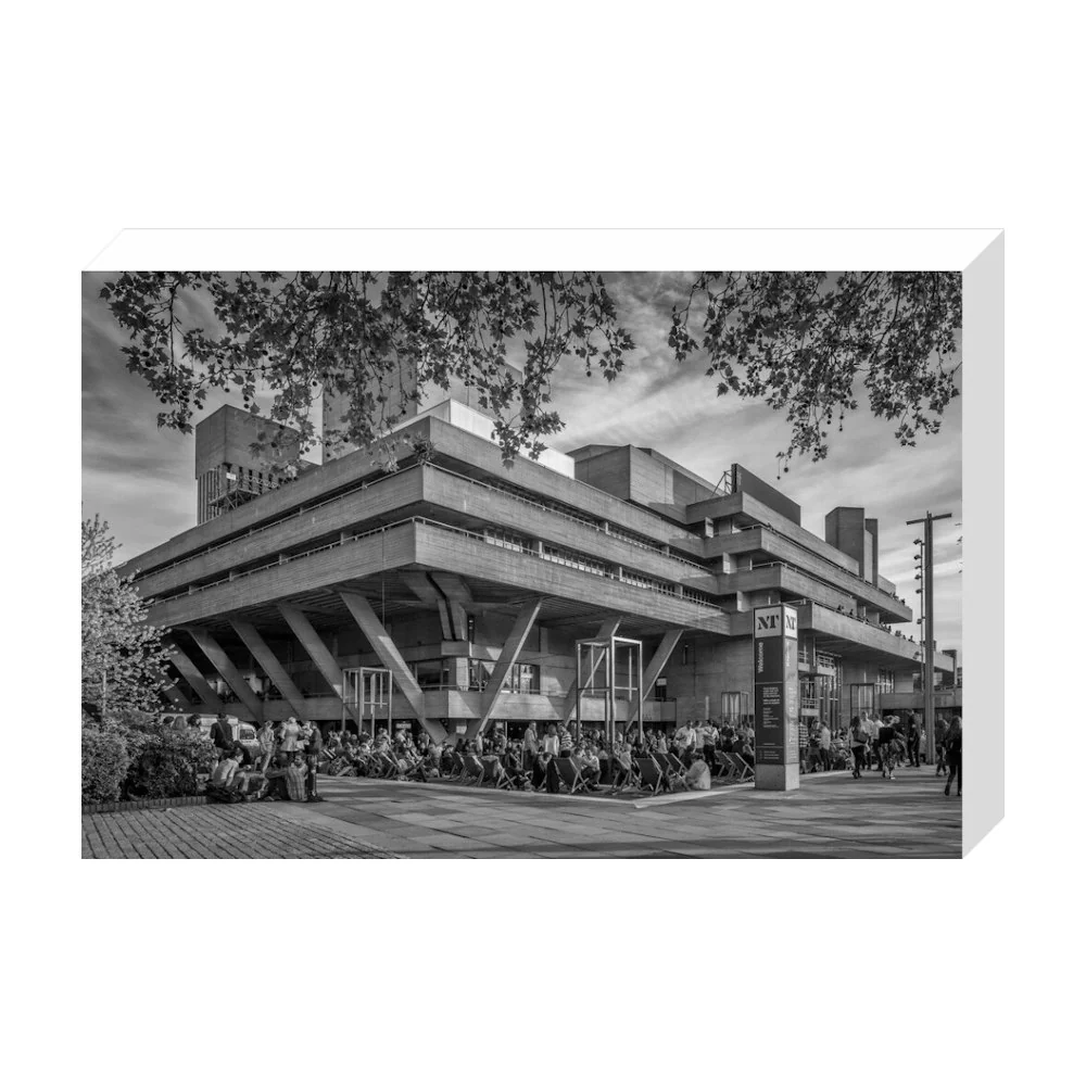 National Theatre Black and White Print - Image 20