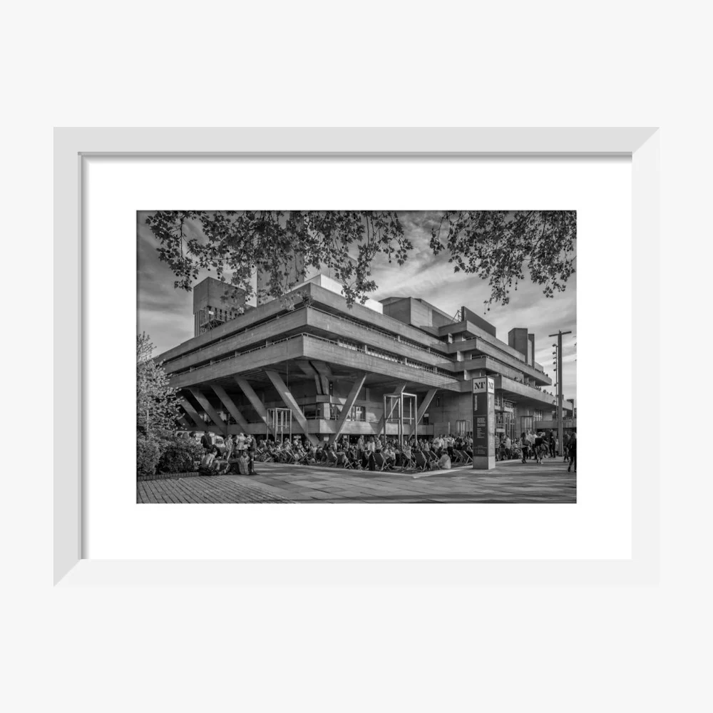 National Theatre Black and White Print - Image 4