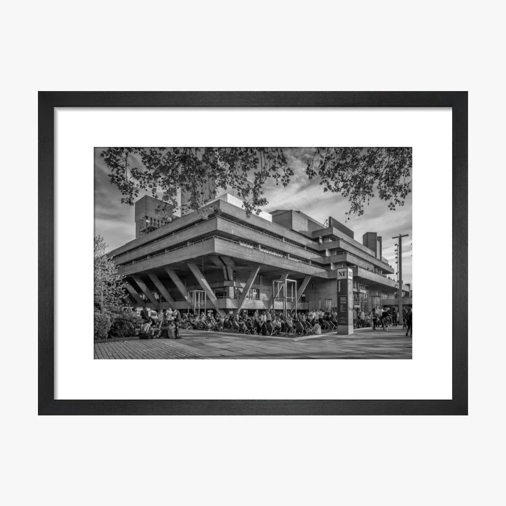 National Theatre Black and White Print - Image 7