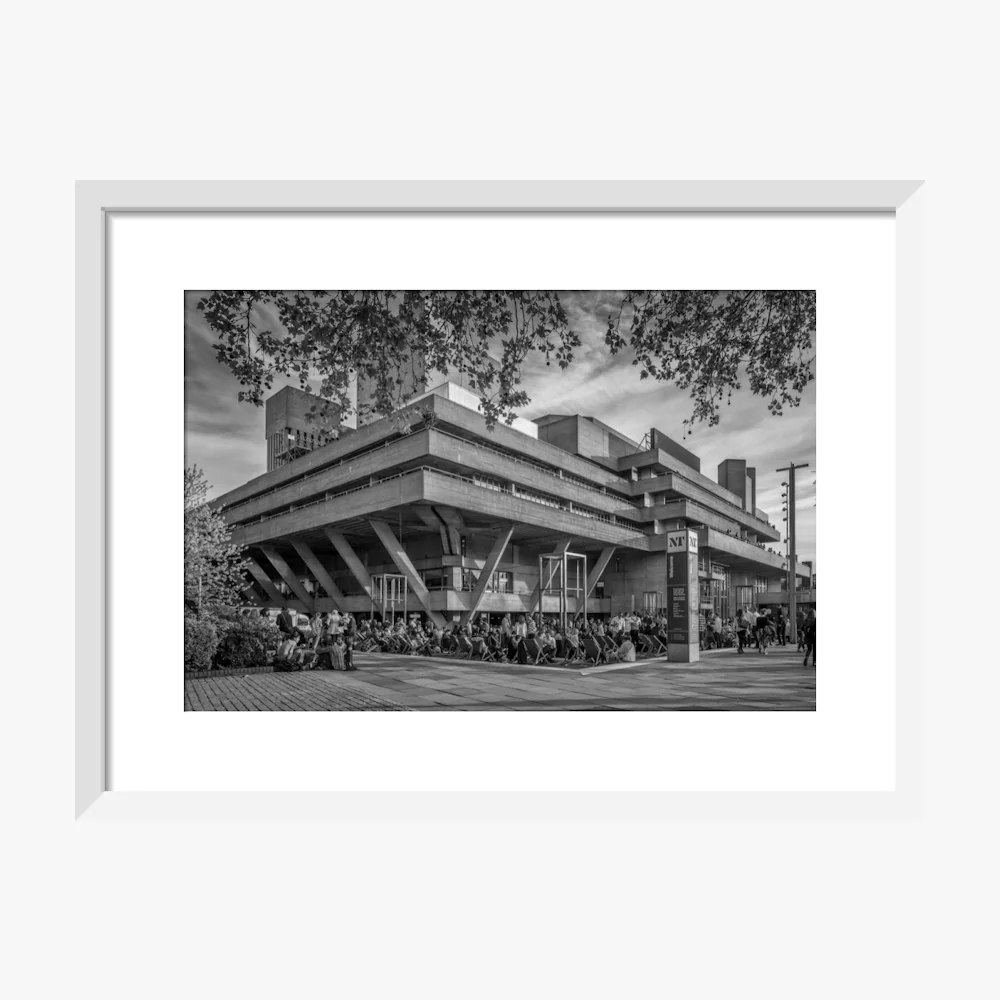 National Theatre Black and White Print - Image 8