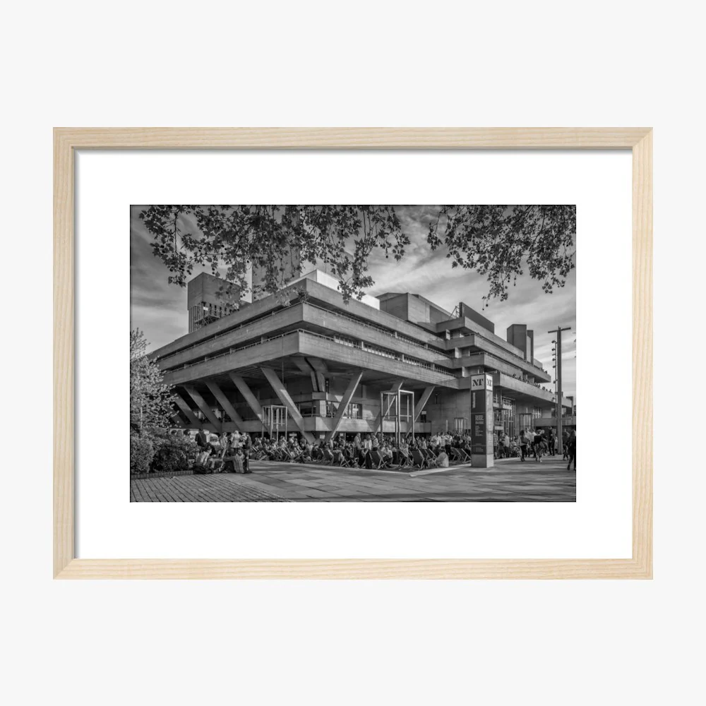 National Theatre Black and White Print - Image 9