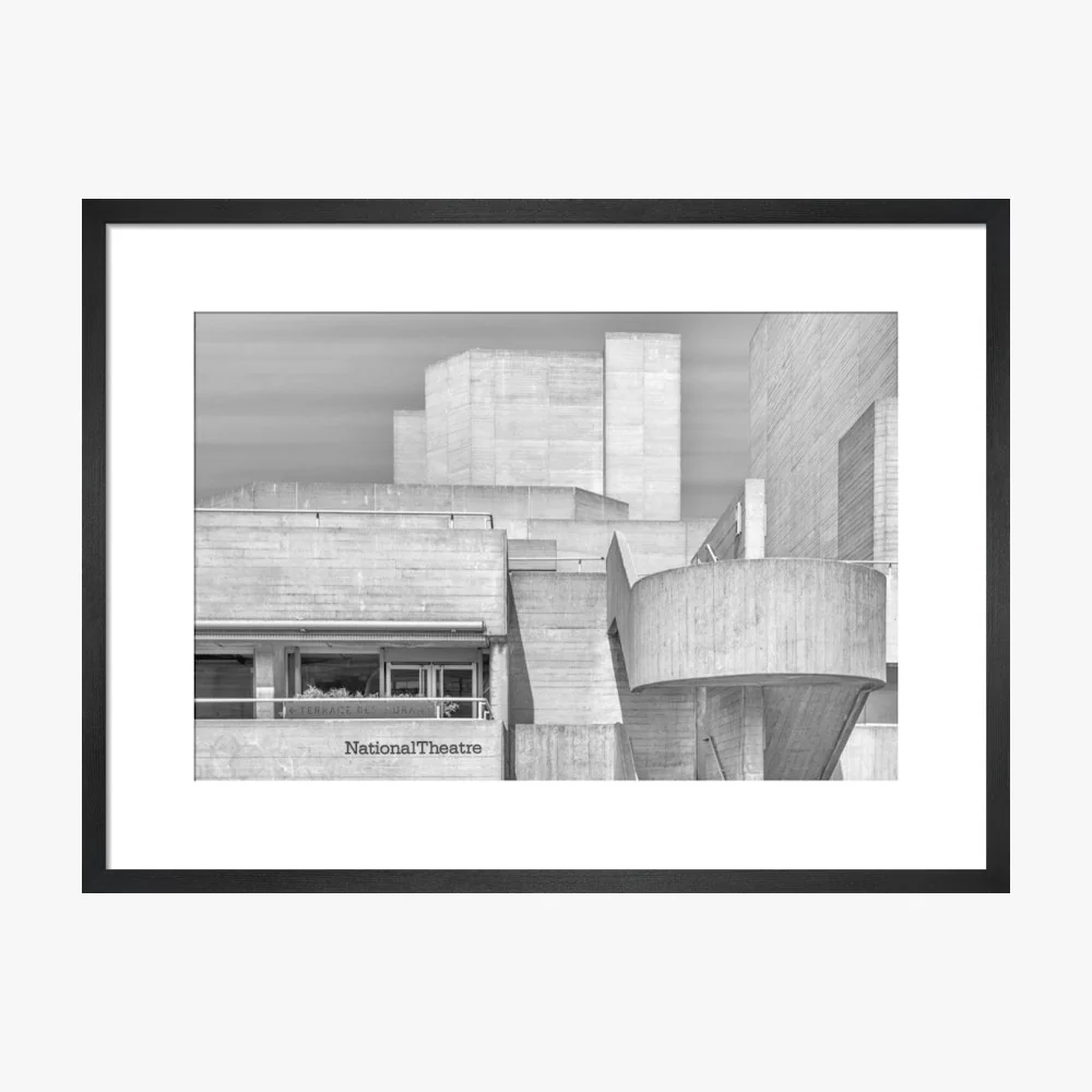 National Theatre Greyscale Print - Image 11