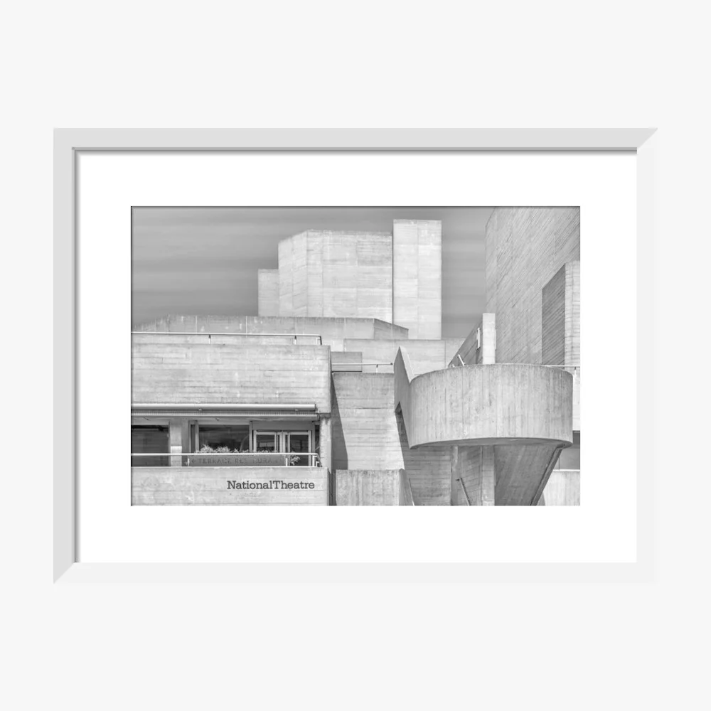National Theatre Greyscale Print - Image 8