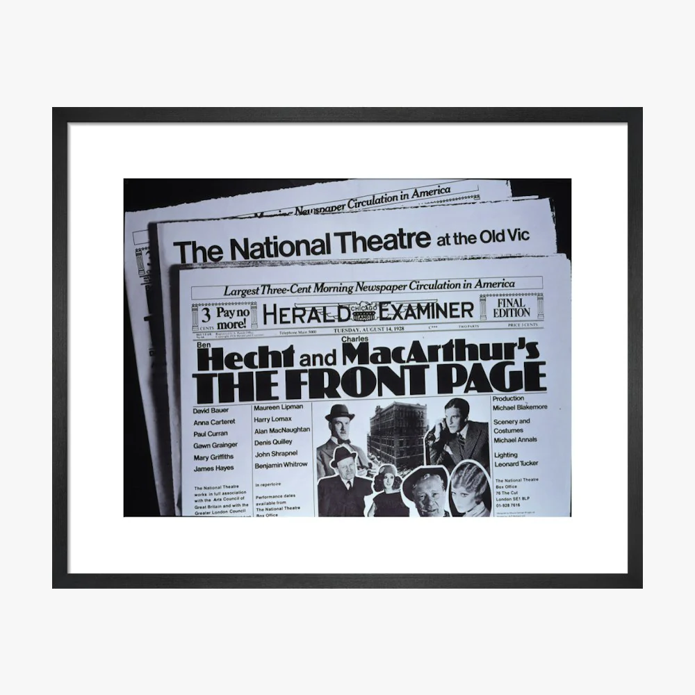 The Front Page 1972 Print - Image 11