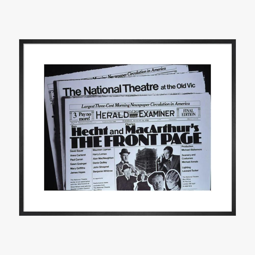 The Front Page 1972 Print - Image 15