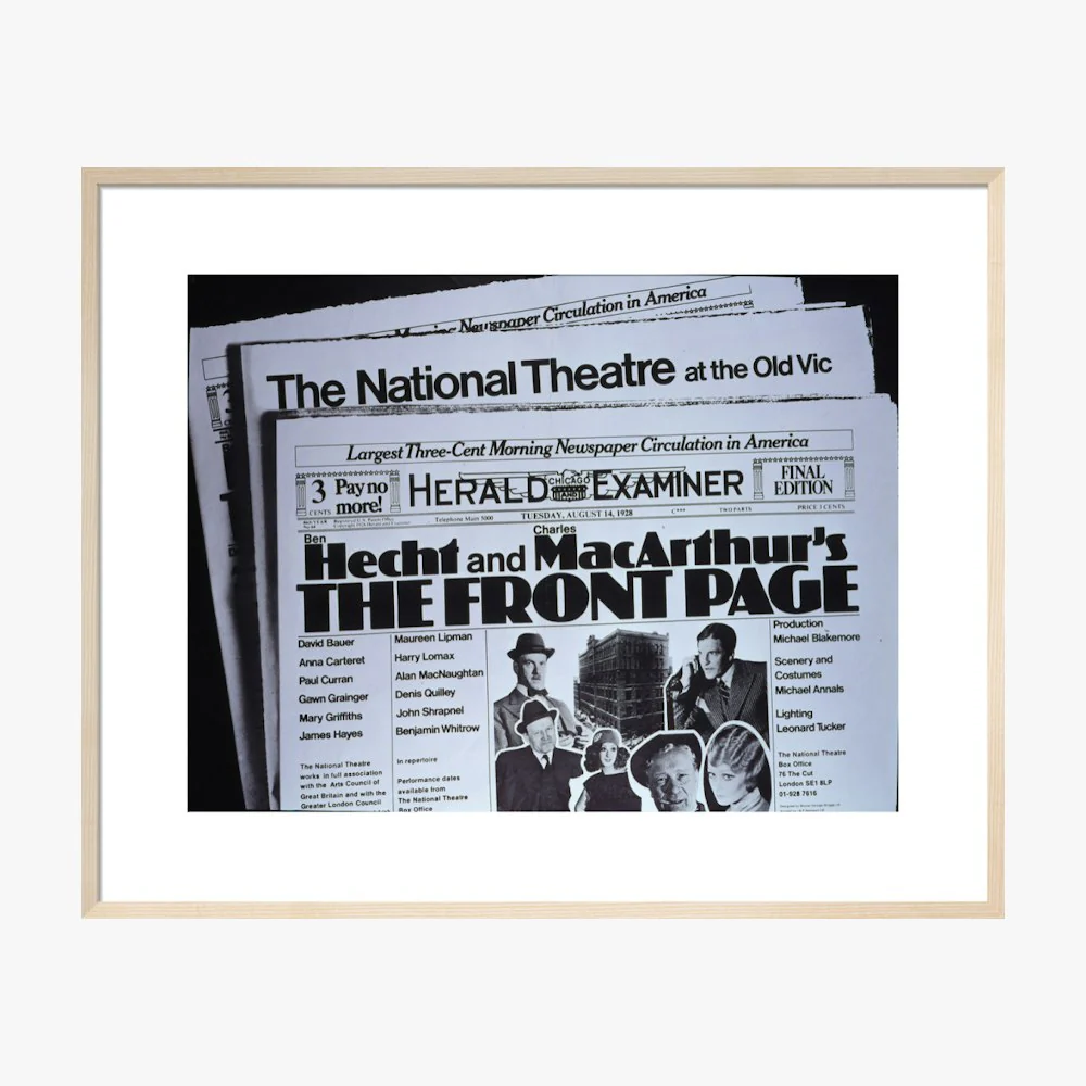 The Front Page 1972 Print - Image 17