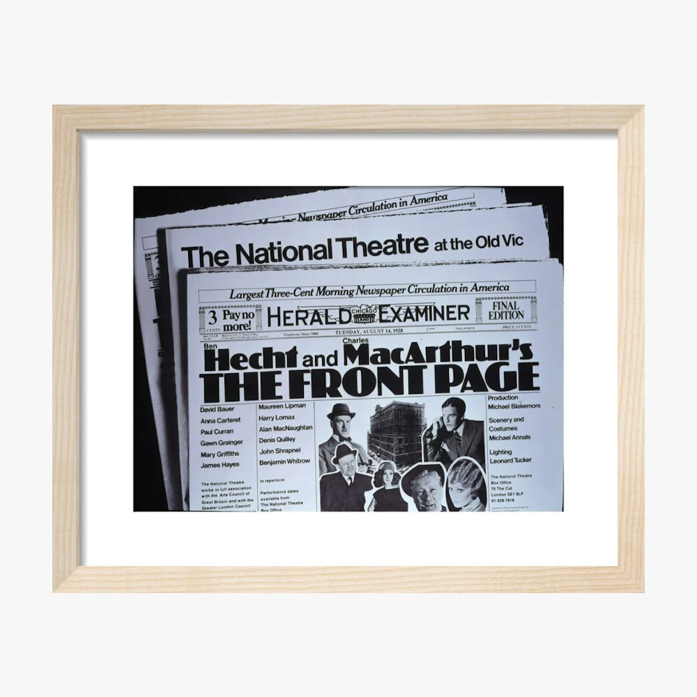 The Front Page 1972 Print - Image 5