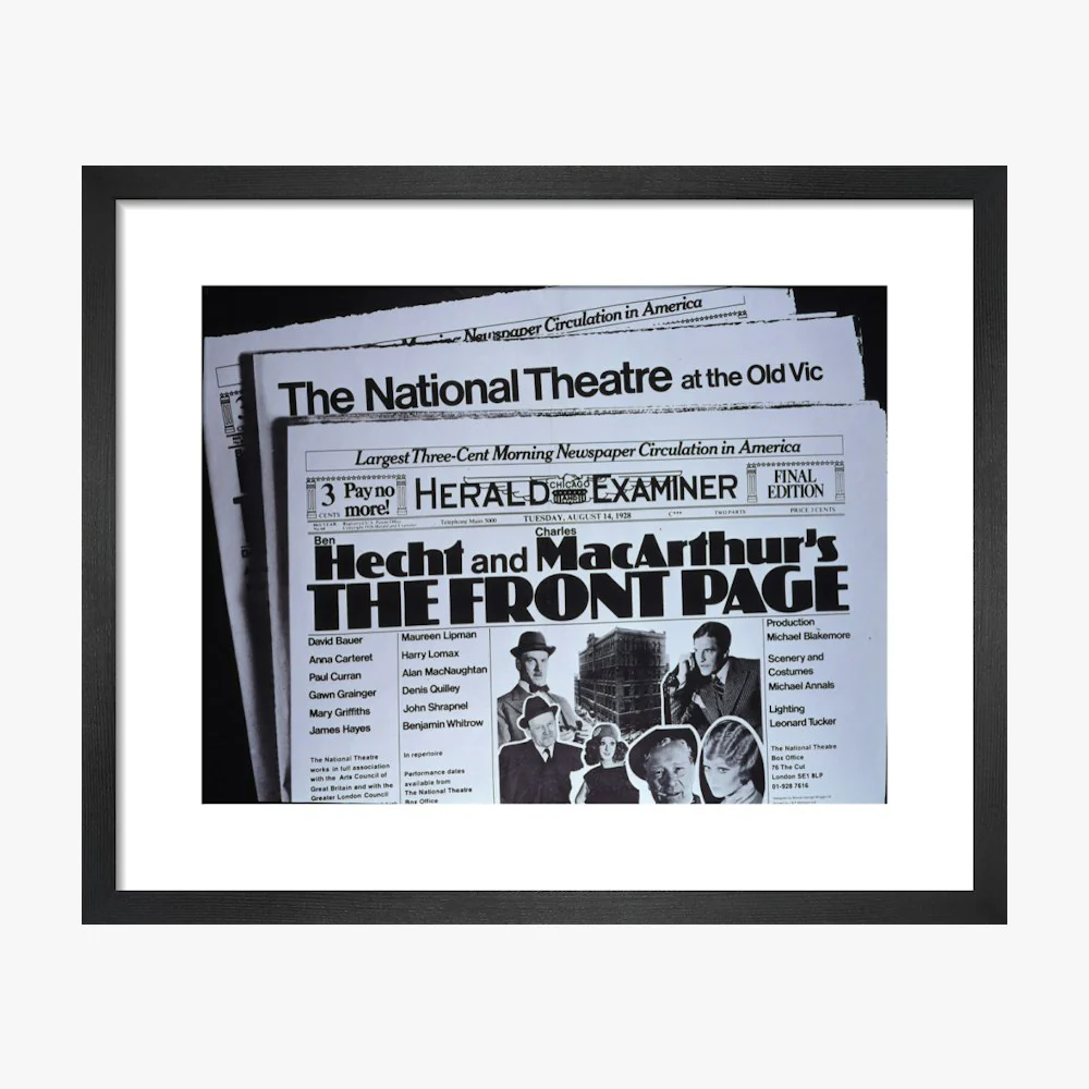 The Front Page 1972 Print - Image 7