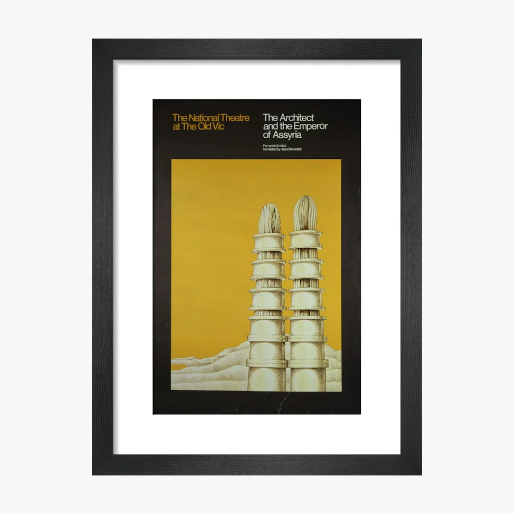The Architect and the Emperor of Assyria 1971 Print - Image 3