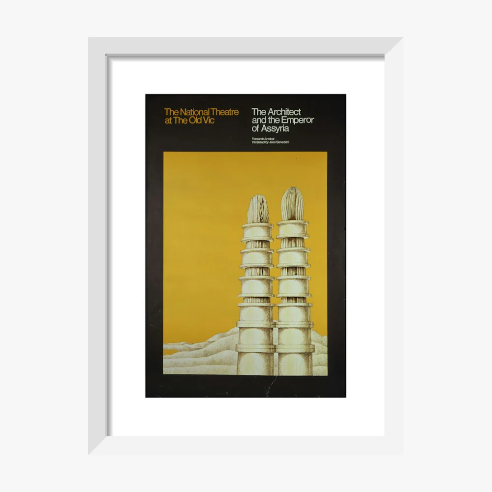 The Architect and the Emperor of Assyria 1971 Print - Image 4