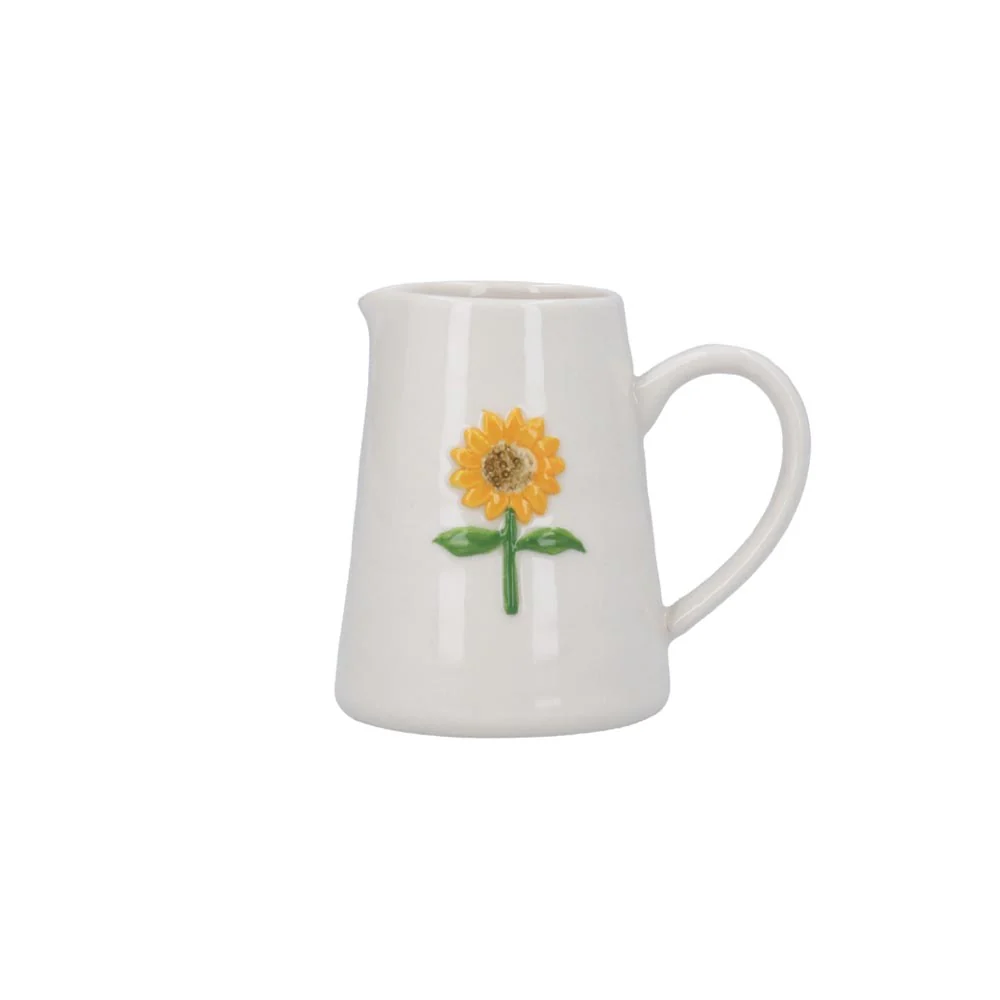 Sunflower Stoneware Mini Jug