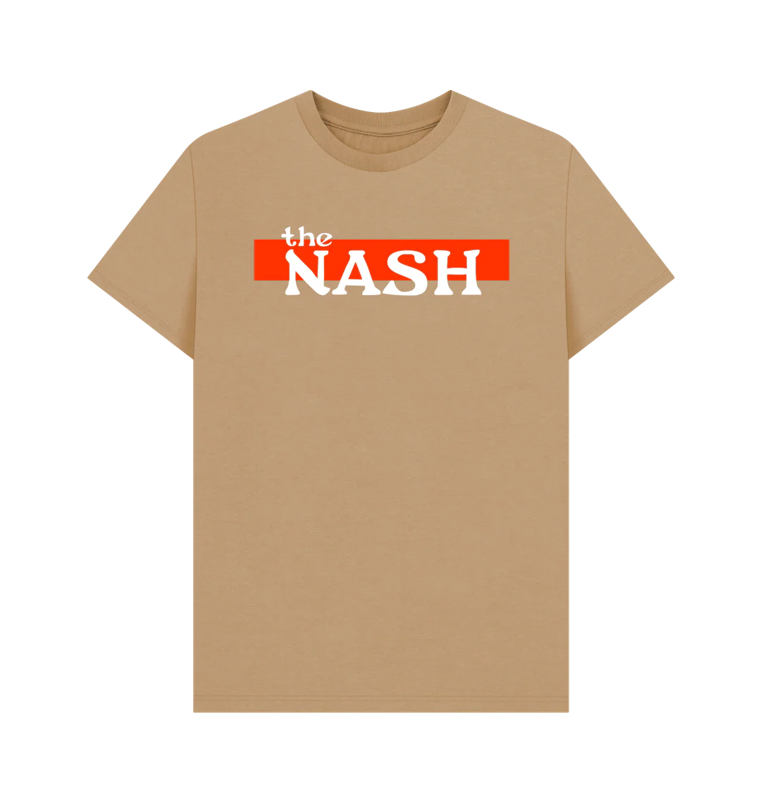 Unisex The Nash Cotton T-Shirt - White - Image 3
